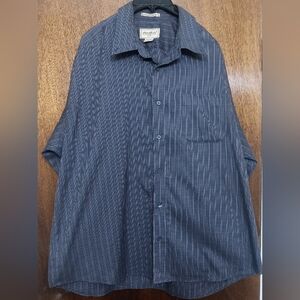 Men's Blue Striped Shirt